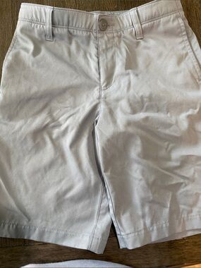 Under Armour Light Gray Kids' Performance Shorts